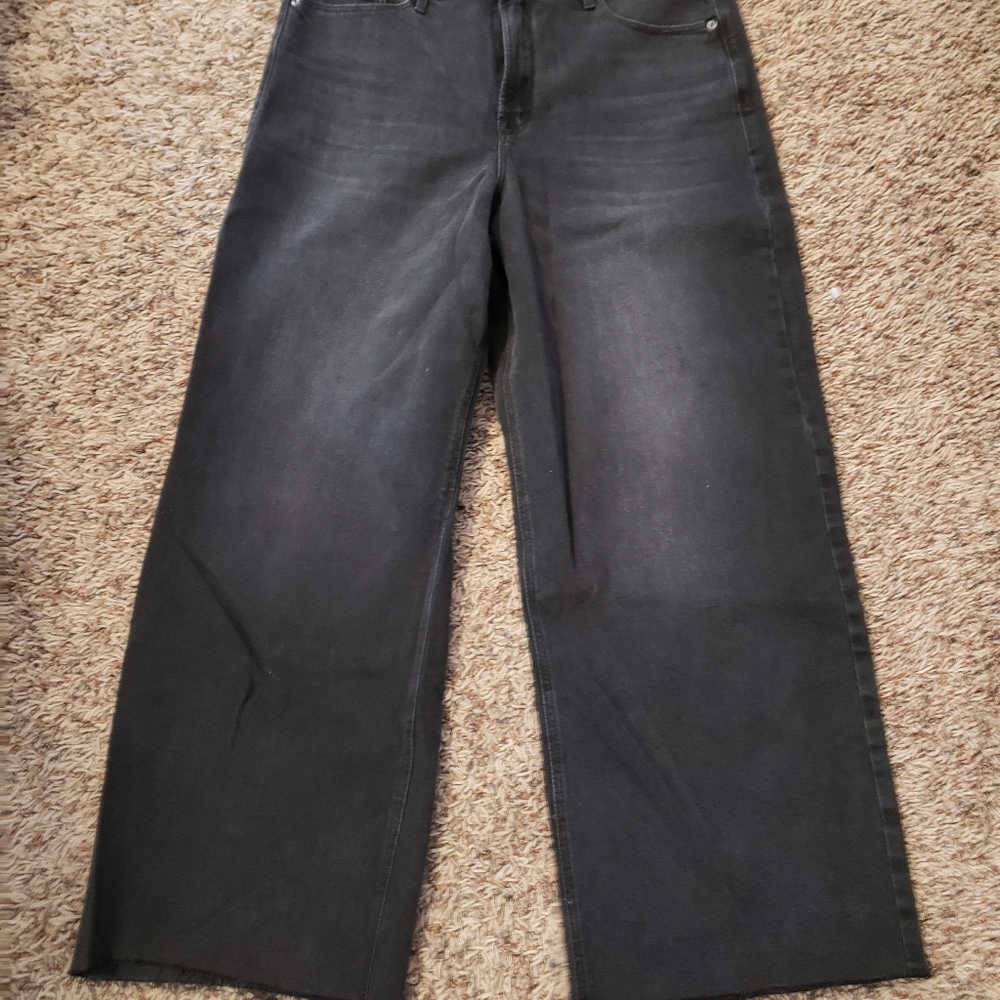 Old Navy size 12 Wide Leg Black Jeans
